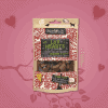 A package of GW LUV HEARTS, 100g dog treats sits on a pink heart-themed background. These grain-free, chicken and liver-flavored, heart-shaped delights are rich in natural antioxidants, perfect for showing your pet extra love.