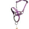 purple Dogmatic Head Collar, , PADDED CUSHIONED WEBBING