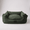Liberty Waterproof Dog Bed in Forest Green – durable, washable, luxury dog bed by The Dog’s Business