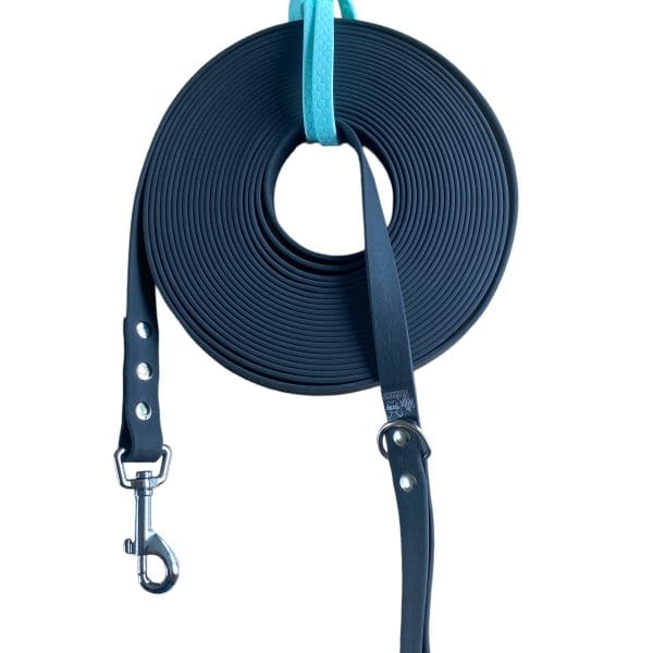 Waterproof Long line training lead, with adjustable handle
