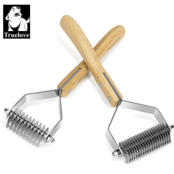 TLK25131 Bamboo pet dematting comb