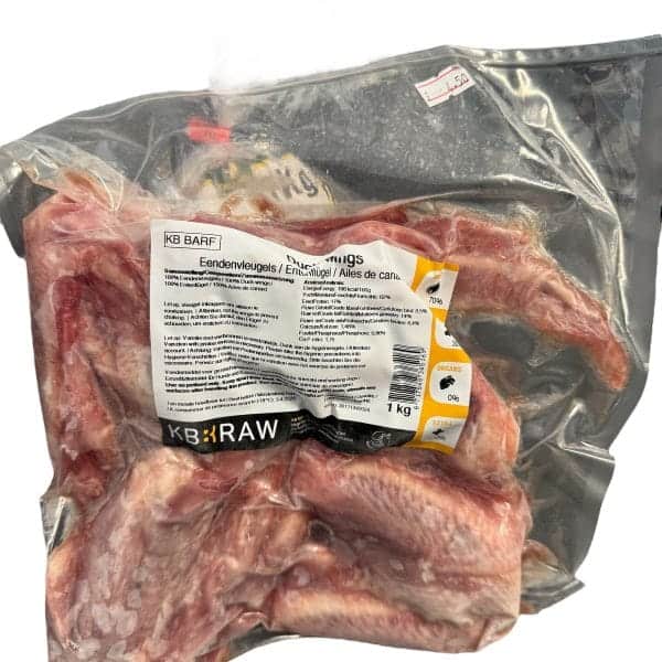 KB DUCK WINGS 1KG FROZEN