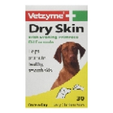 Vetzyme Dry Skin Tablets with Evening Primrose Oil