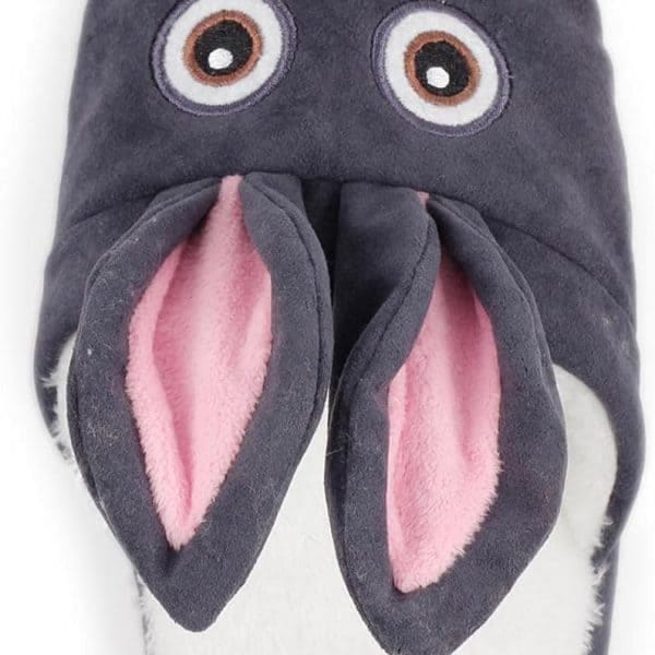 All for Paws Doggies Rabbit Slipper Soft Dog Chew Toy