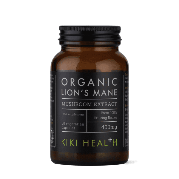 Kiki Health Lion's Mane's Extract Organic 400mg, 60 caps