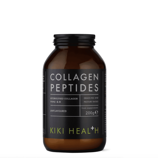 Kiki Health Organic Bovine Collagen Peptides Powder (Type 1&111) | Pure Unflavoured for Skin | 100% Hydrolysed, GMO-Free, No Artificial Colours | Paleo & Keto-Friendly Supplements for Adults