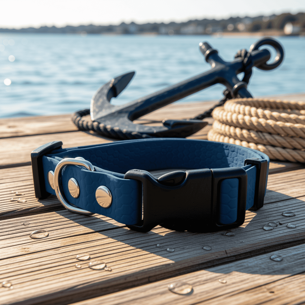 WAVE™ Marine Dog Collar/ Stainless steel hardware - Image 9
